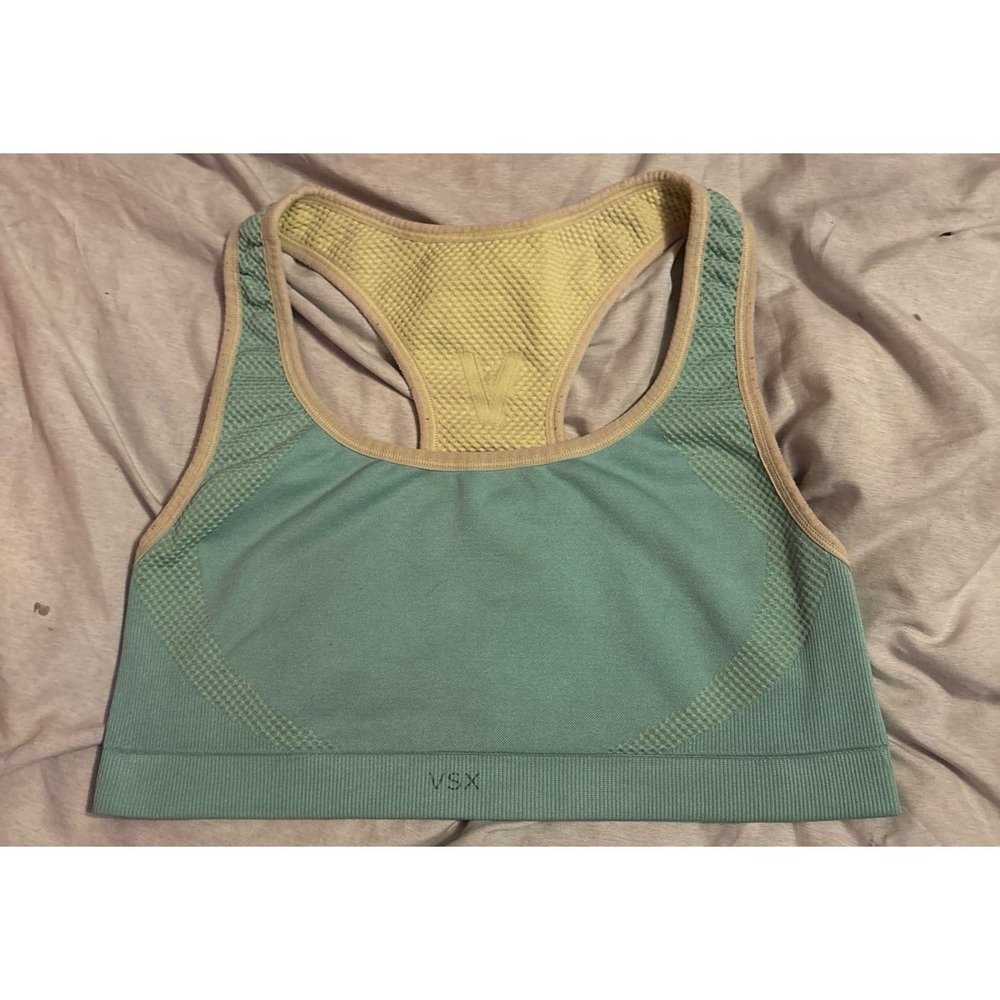 Victoria's Secret Sport VSX Reversible‎ Seamless Microfiber Sports Bra, Large